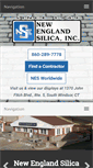 Mobile Screenshot of newenglandsilica.com